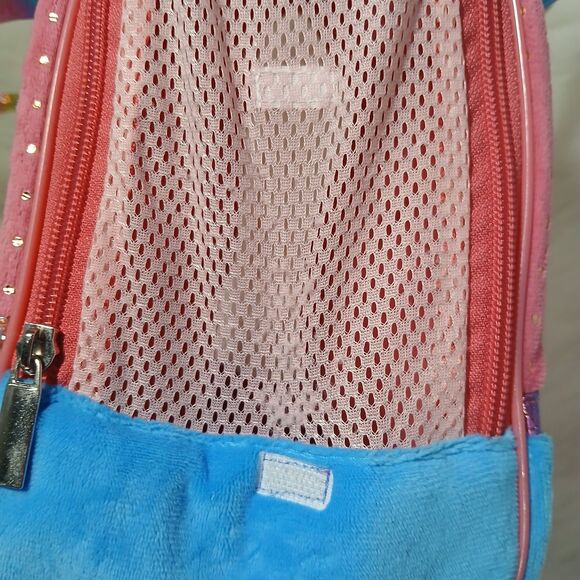 CHILDREN BACKPACK ONE SIDE ZIPPER CLOSURE NET FOR SPECIAL ITEMS W/ 2 HANDLES - Picture 12 of 14